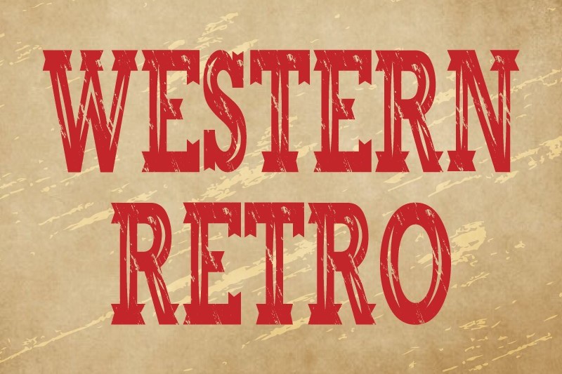 Police Western Retro