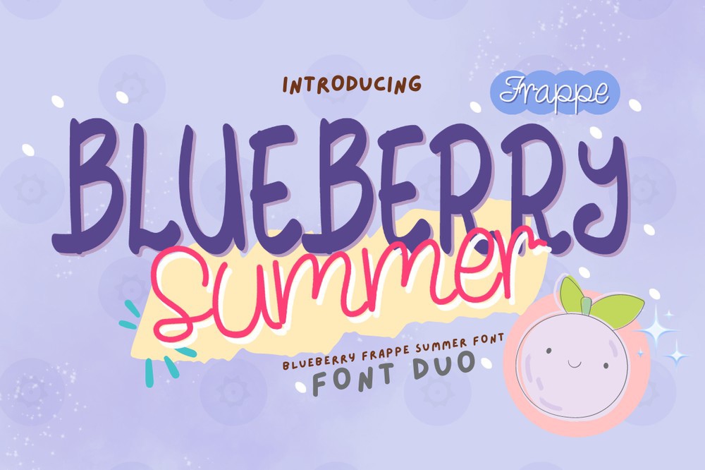 Police Blueberry Frappe Summe