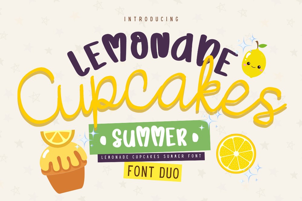 Lemonade Cupcakes Summer