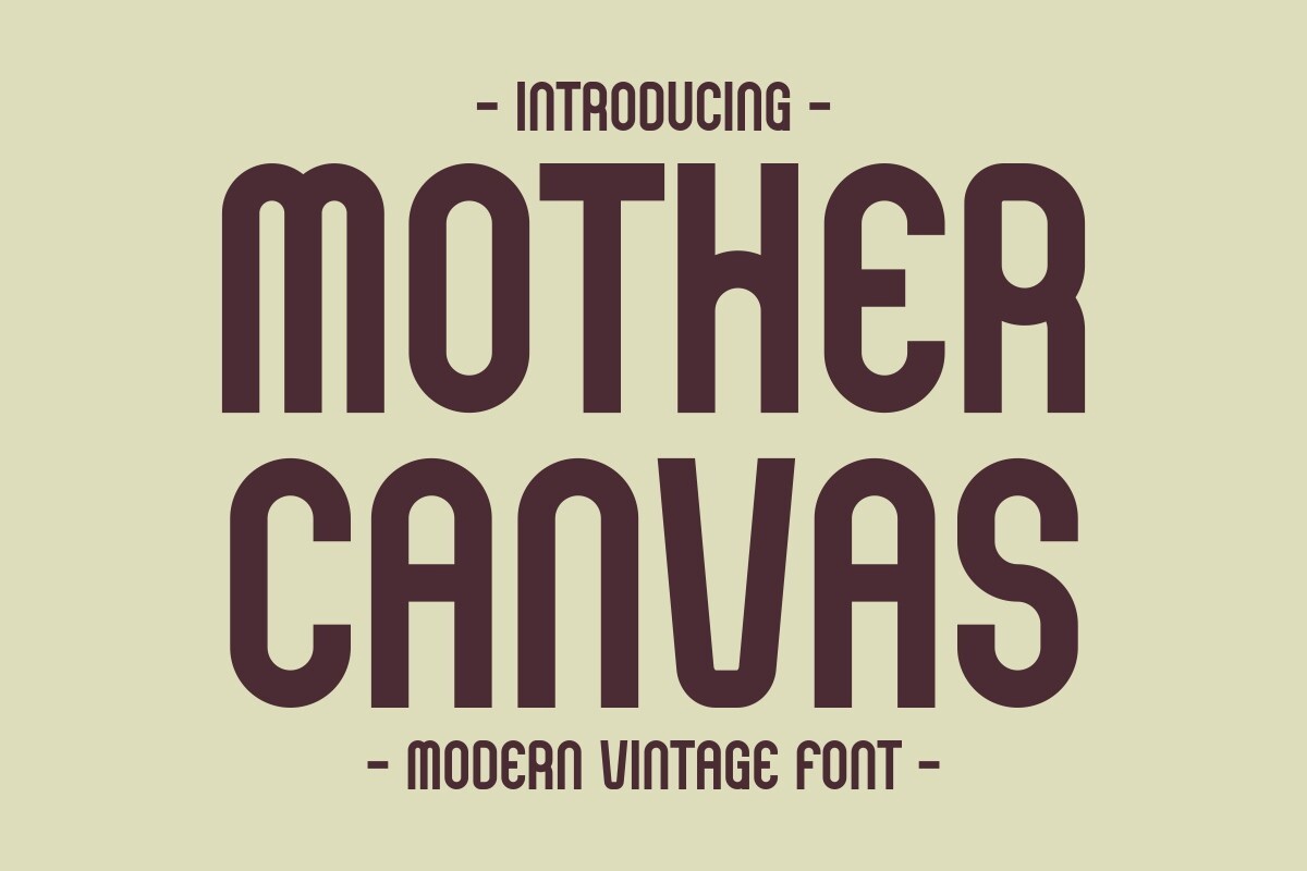 Police Mother Canvas