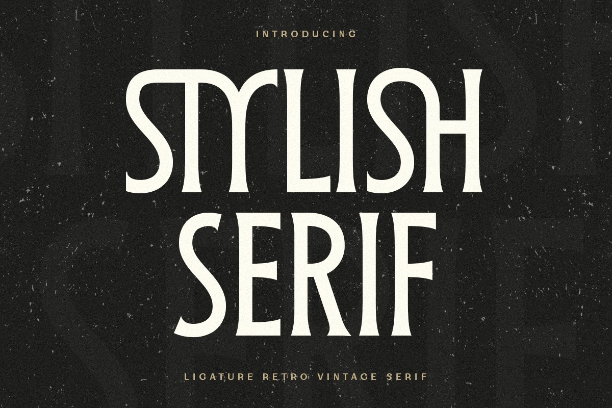 Police Stylish Serif