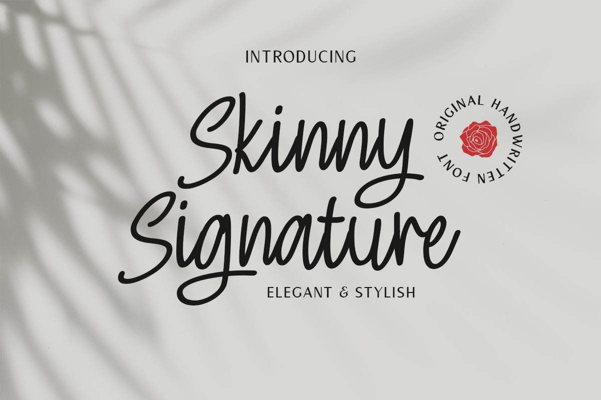 Police Skinny Signature