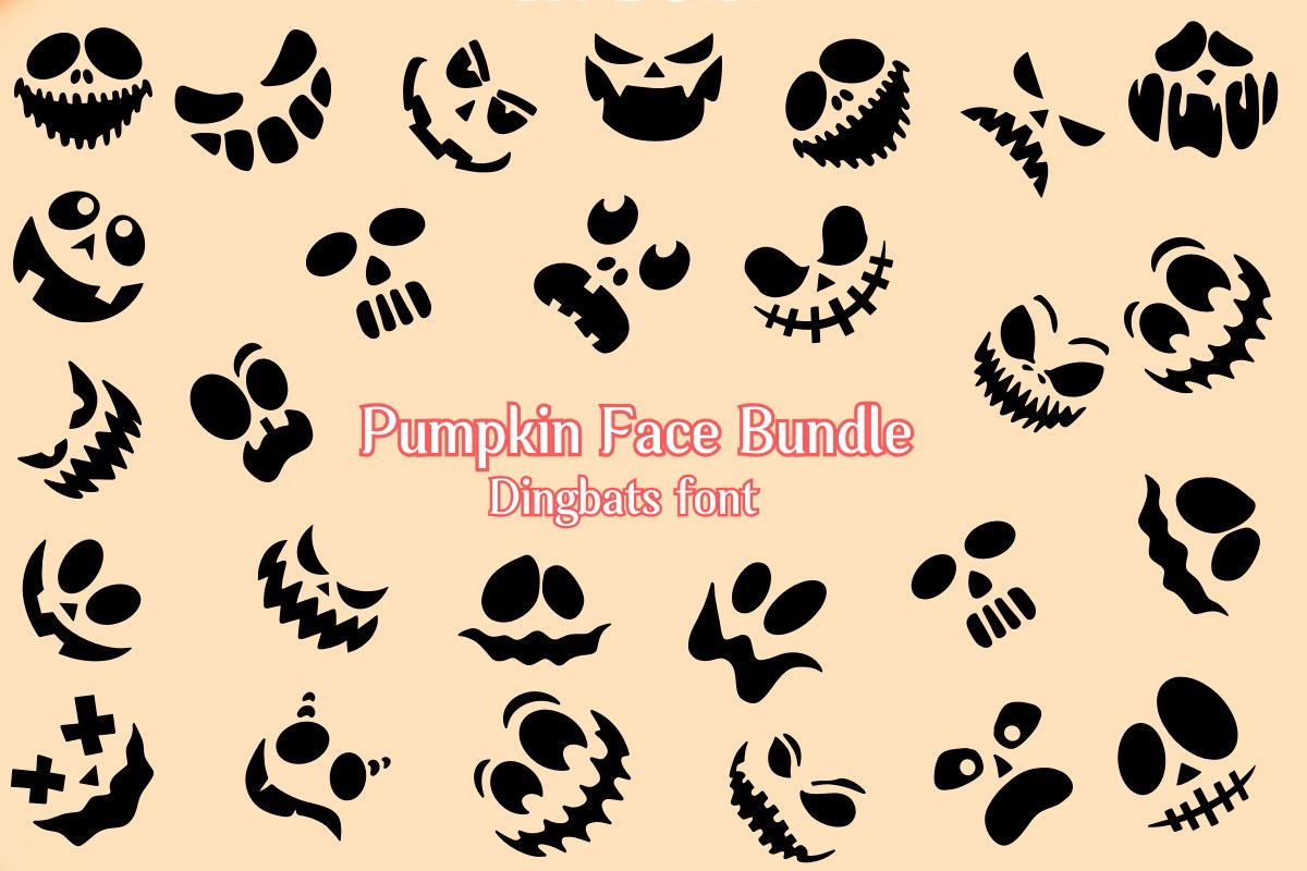 Police Pumpkin Face Bundle