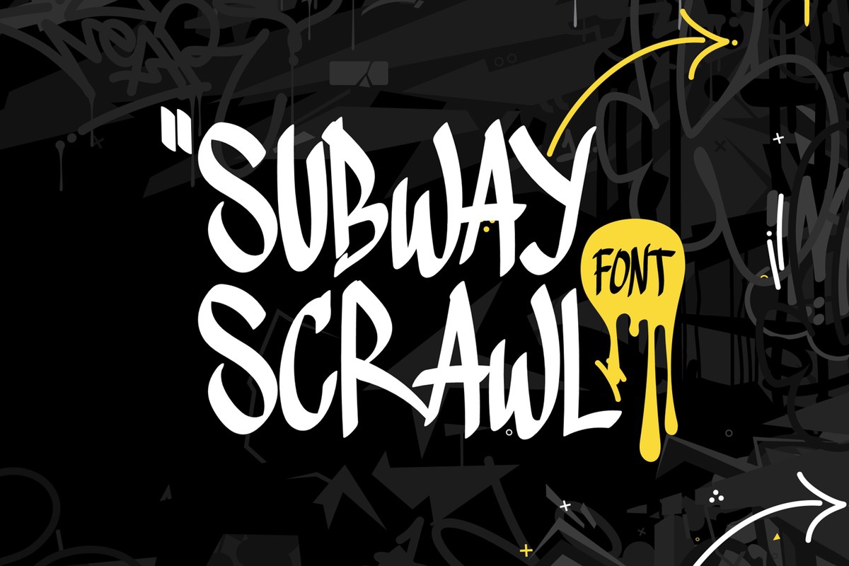 Police Subway Scrawl