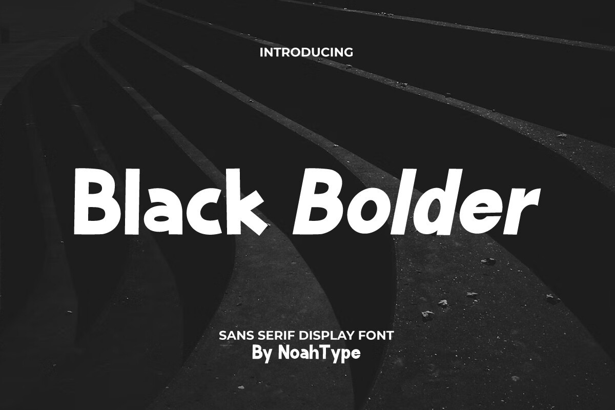 Police Black Bolder