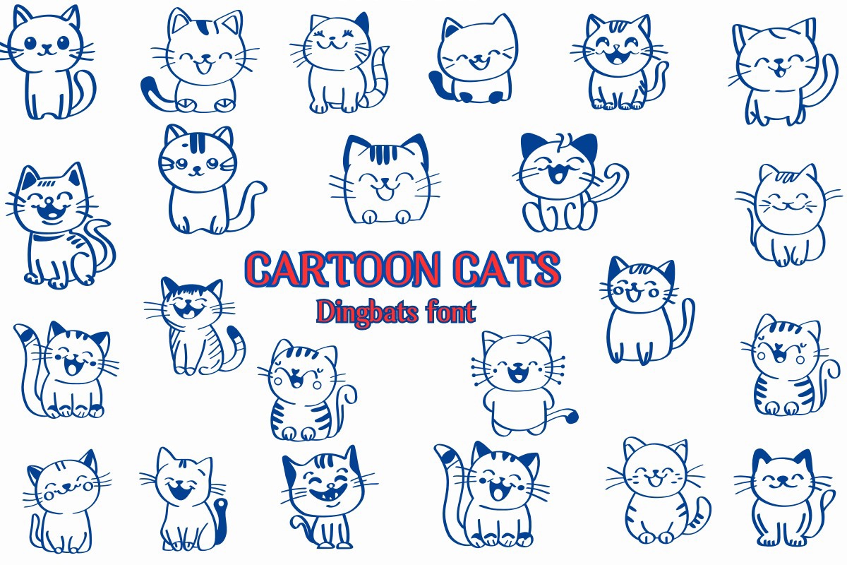 Police Cartoon Cats