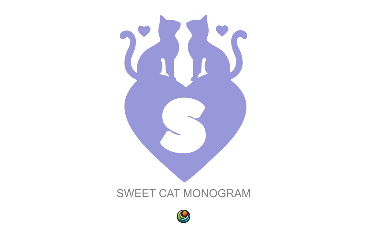 Police Sweet Cat Monogram