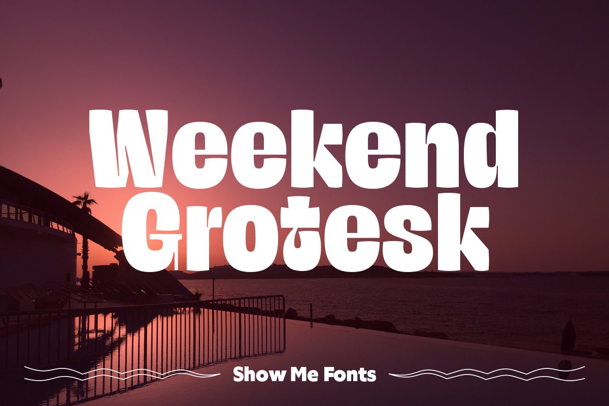 Weekend Grotesk