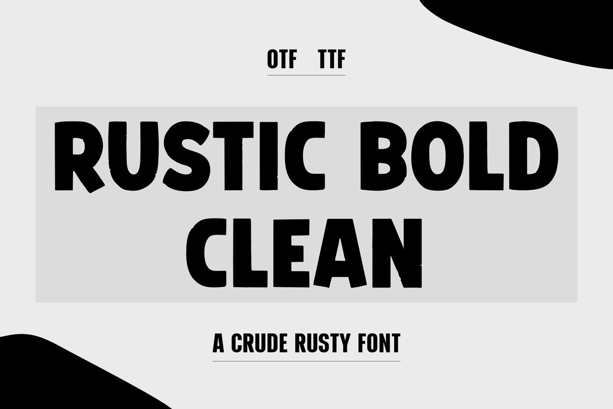 Police Rustic Bold Clean